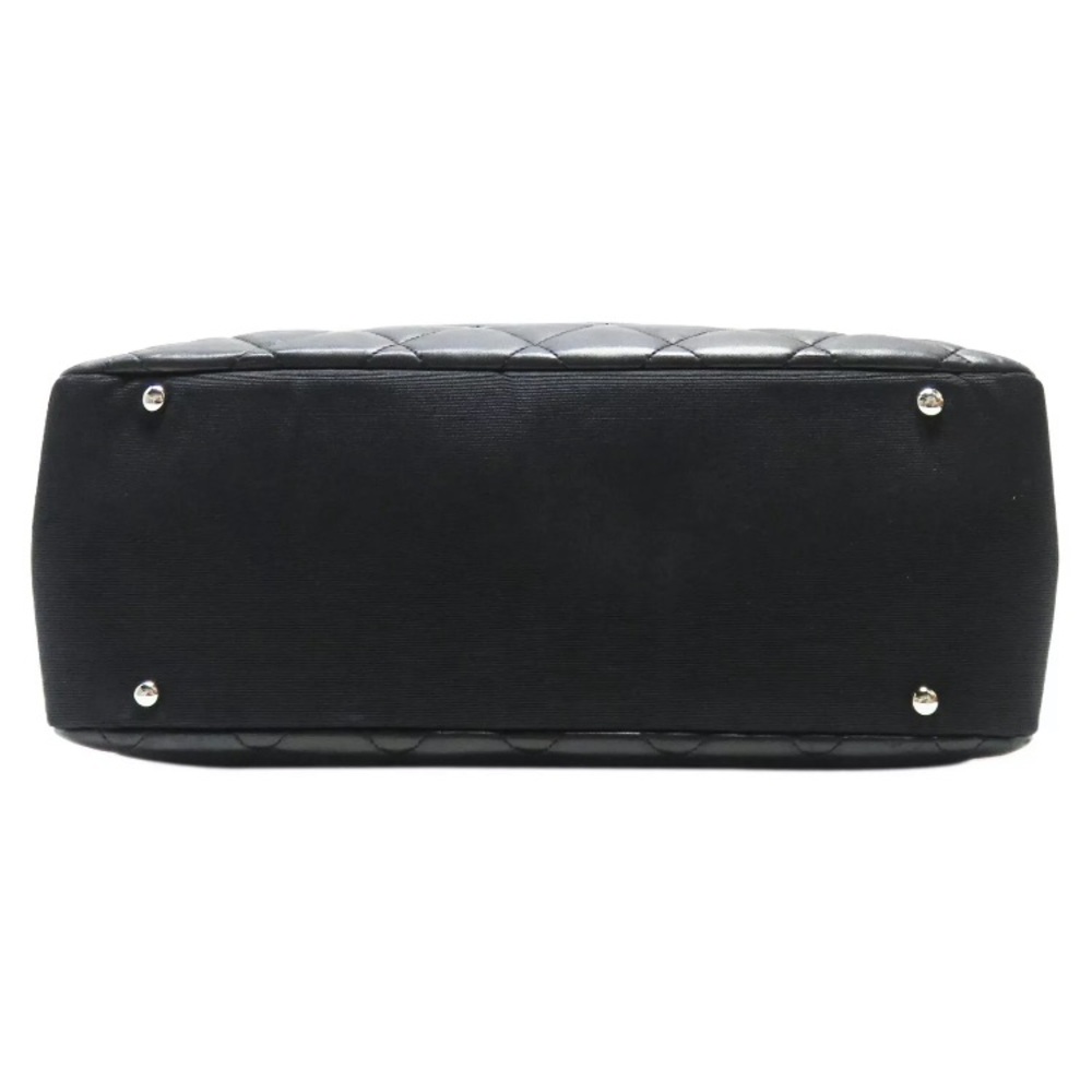 CHANEL Black White Camera Case Chain Shoulder Handbag Quilted Lambskin Leather - Picture 6 of 9